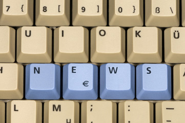 Newsletter Tastatur
