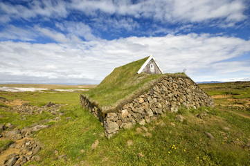 Traditional Icelandic Cabin