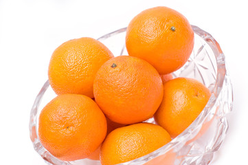 Tangerines in a bowl