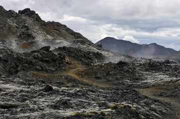 Active Volcanic Fissure