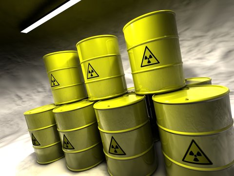Atomic waste