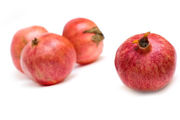 Pomegranate isolated