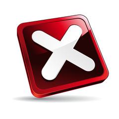 Obraz premium Cancel button