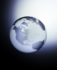 Glass model of the Earth