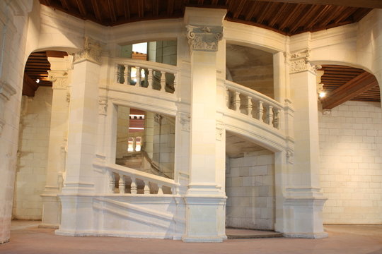 Double-helix staircase of Ch&acirc;teau de Chambord / 香波尔城堡