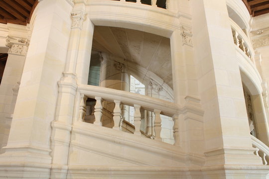 Double-helix staircase of Ch&acirc;teau de Chambord / 香波尔城堡