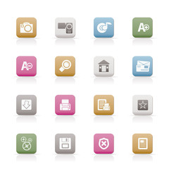 Internet and Website Vector Icon Set