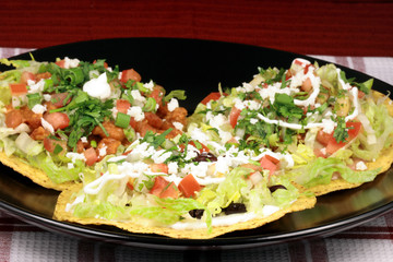 mexican crunchy tostadas