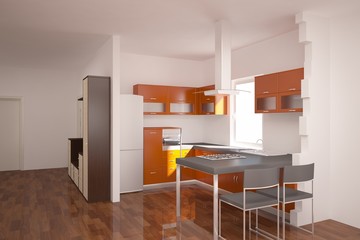 modern kitchen