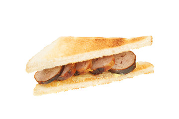 Sausage sandwich