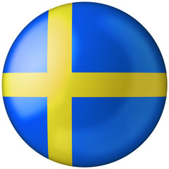 Obraz premium schwedische Flagge