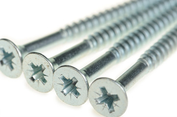 Screws isolated