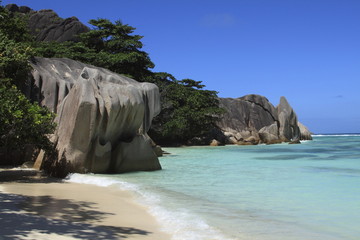 anse source d'argent la digue seychelles