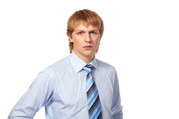 Portrait of young businessman