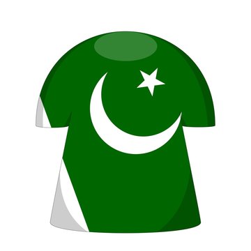 maillot pakistan drapeau pakistan flag