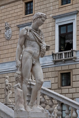 Pretoria Fountain in Palermo