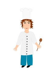 Cook (chef) - illustration