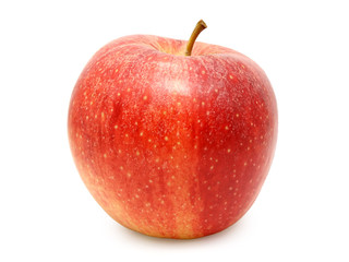 Red apple izolated on white background