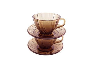 Class cups and saucers