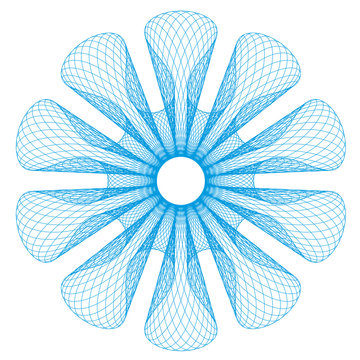Guilloche element