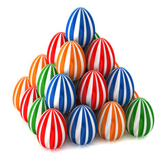 Easter eggs  piramid