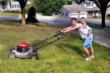 Helping Dad