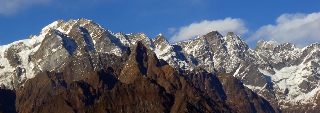 Garhwal Himalayan Peaks from Auli
