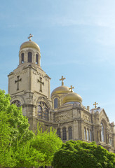 Fototapeta na wymiar Bułgaria, kościół w mieście Warna