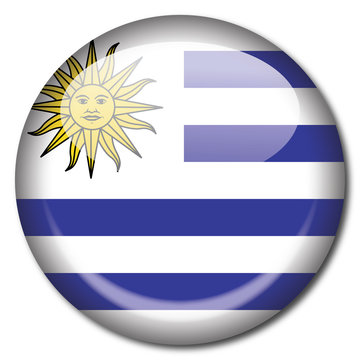 Chapa bandera Uruguay