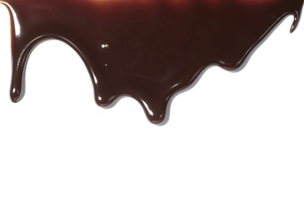 chocolate syrup leaking liquid sweet food