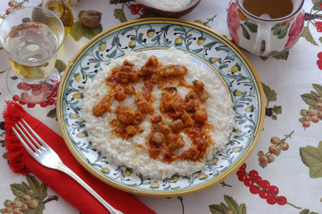 Risotto all anguilla