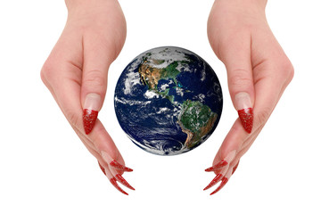Earth in Hands