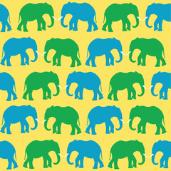 colored elephants