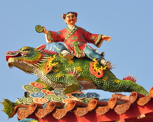 statue de temple chinois