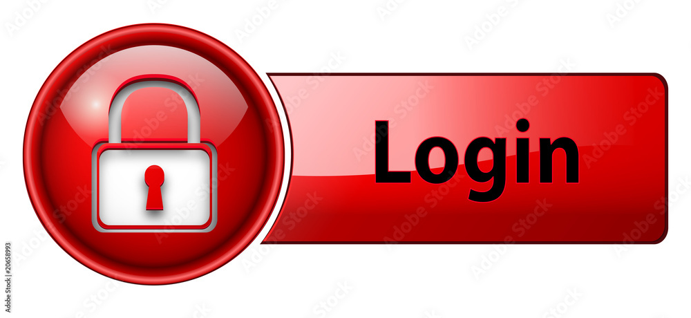 Poster login icon button.