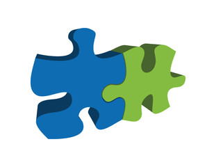 blue and green vector abstract image