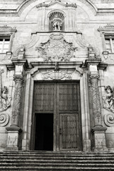Church door in Salamanca