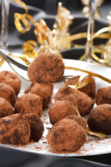 chocolate truffles.