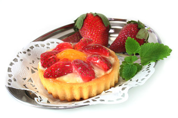 Erdbeerkuchen