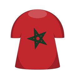 maillot maroc drapeau marocco flag © DomLortha