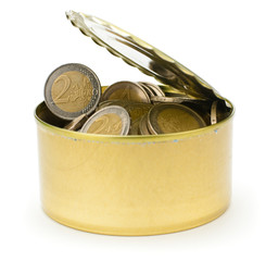 économiser faire des économies d'argent, conserver des euros