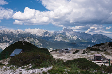 Julian Alps in Slovenia Mountains