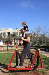 Father, son and sport