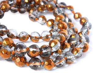 string of beads closeup