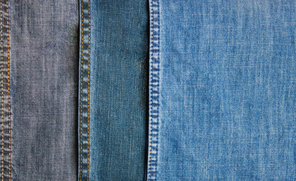 jeans texture with stitch