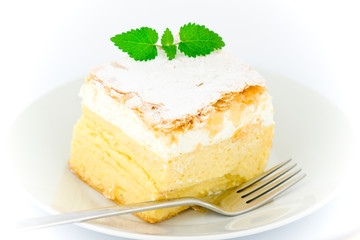cream and custard pastry