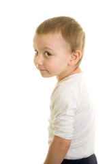 Boy Looking