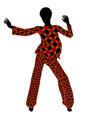 African American Lingerie Silhouette