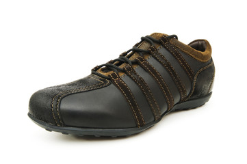 Sport shoes isolated on the white