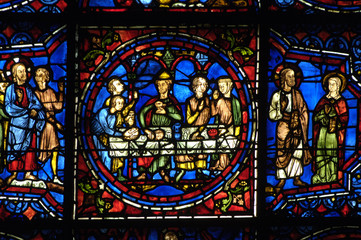 France, vitraux de la cathédrale de Chartres